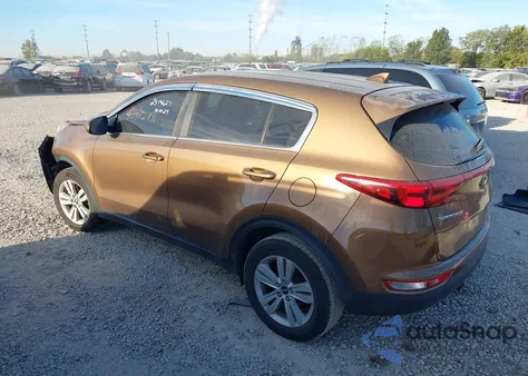 2017 Kia Sportage Lx z USA, uszkodzony, nr VIN KNDPMCAC5H7048500